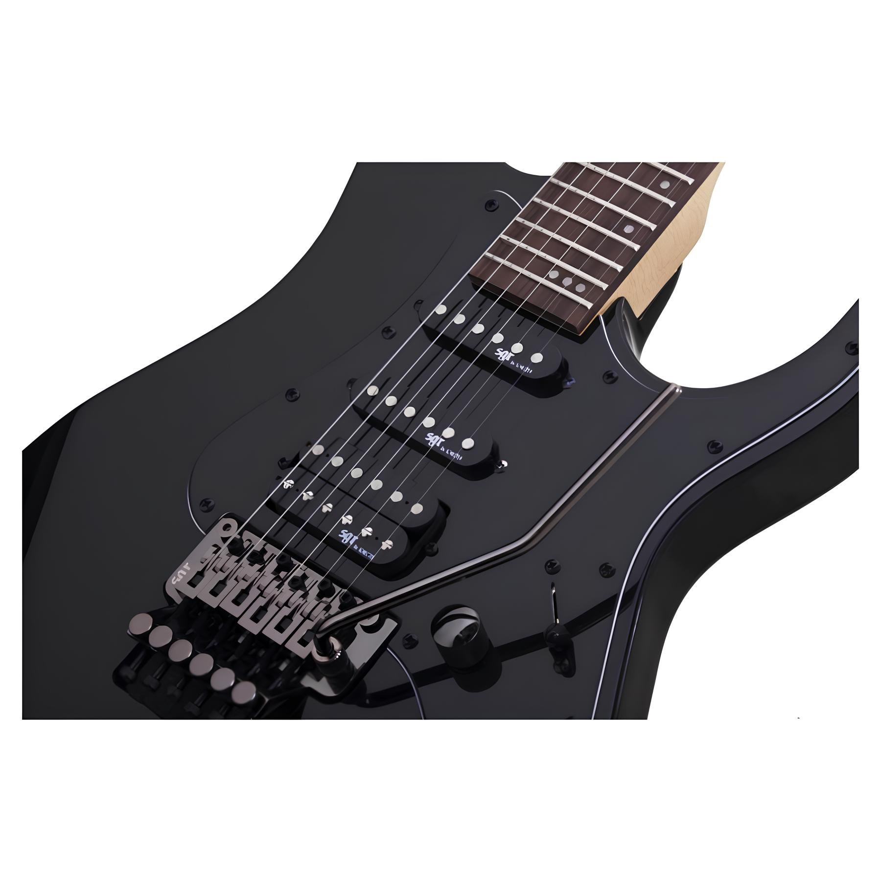 Schecter BANSHEE-6 FR SGR Elektro Gitar (Gloss Black)