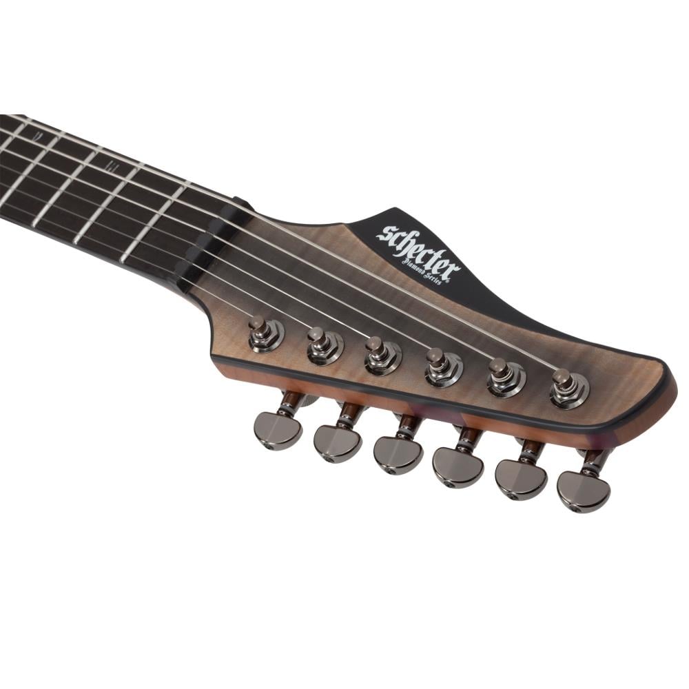 Schecter Banshee Mach-6 Evertune Elektro Gitar (Fallout Burst)