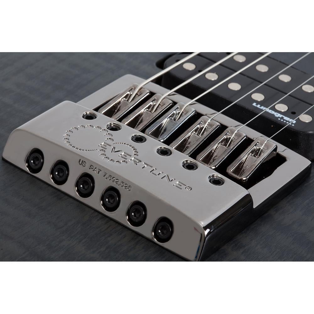 Schecter Banshee Mach-6 Evertune Elektro Gitar (Fallout Burst)