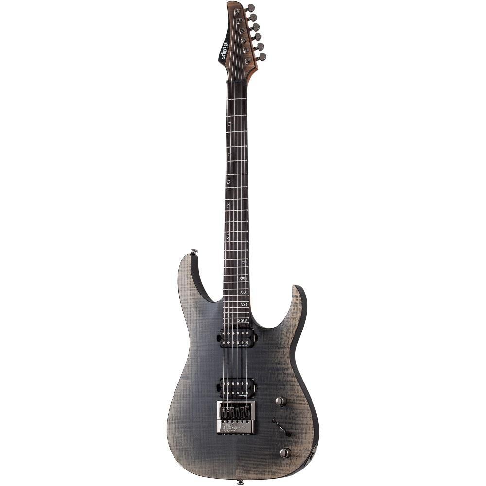 Schecter Banshee Mach-6 Evertune Elektro Gitar (Fallout Burst)