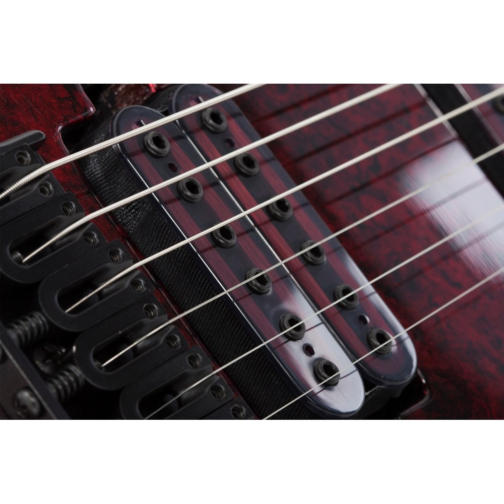 Schecter C-1 Elektro Gitar (Apocalypse Red Reign)