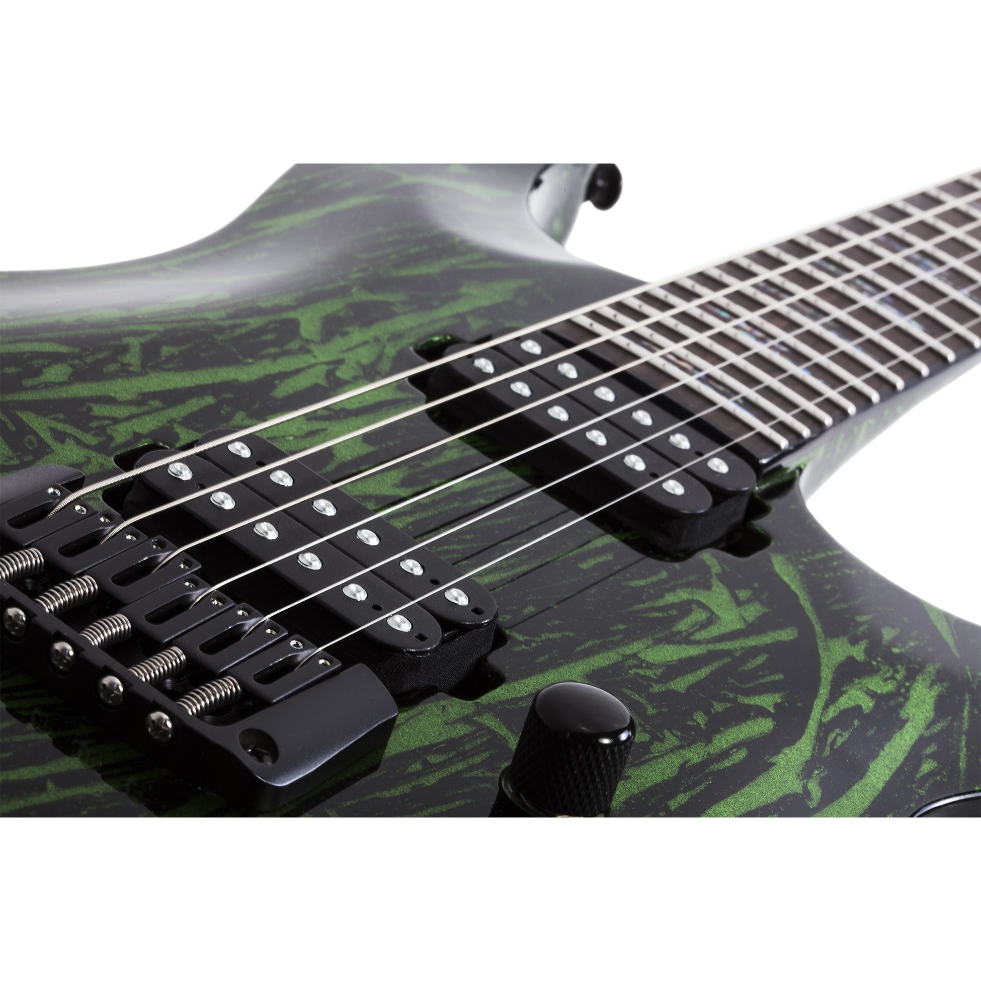 Schecter C-1 Silver Mountain Elektro Gitar (Toxic Venom)