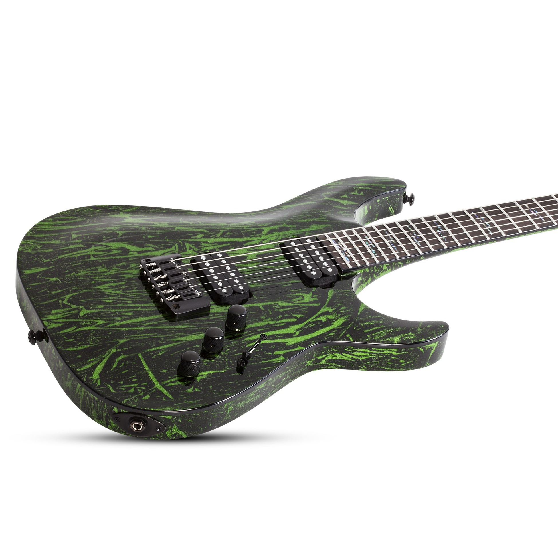 Schecter C-1 Silver Mountain Elektro Gitar (Toxic Venom)