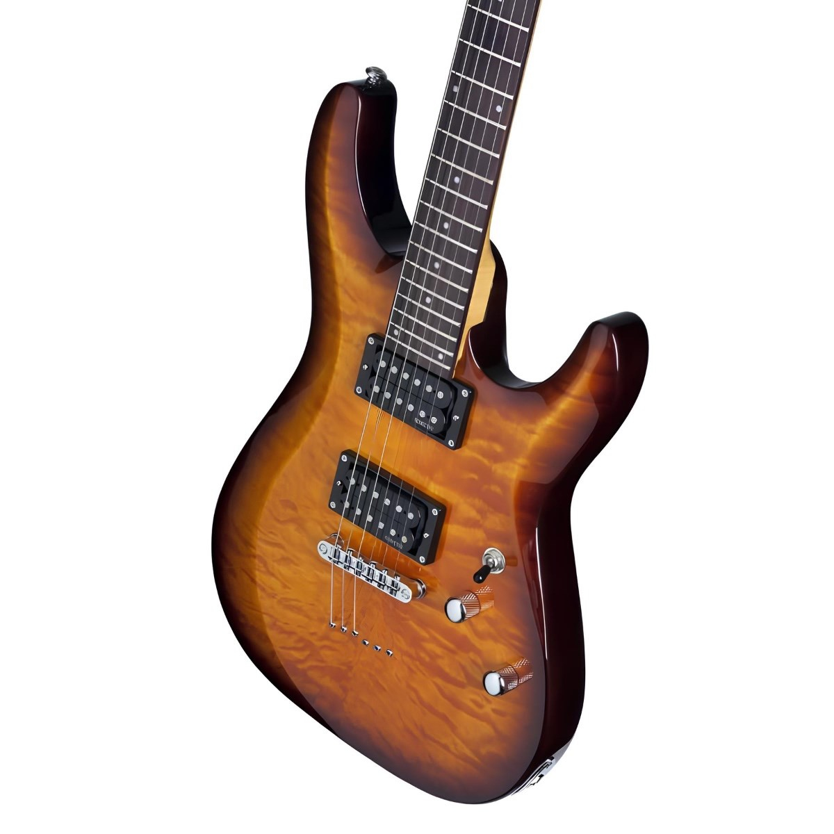 Schecter C-6 Plus Elektro Gitar (Vintage Sunburst)