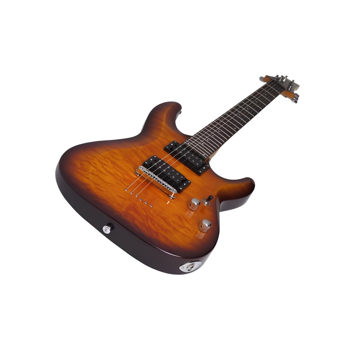 Schecter C-6 Plus Elektro Gitar (Vintage Sunburst)