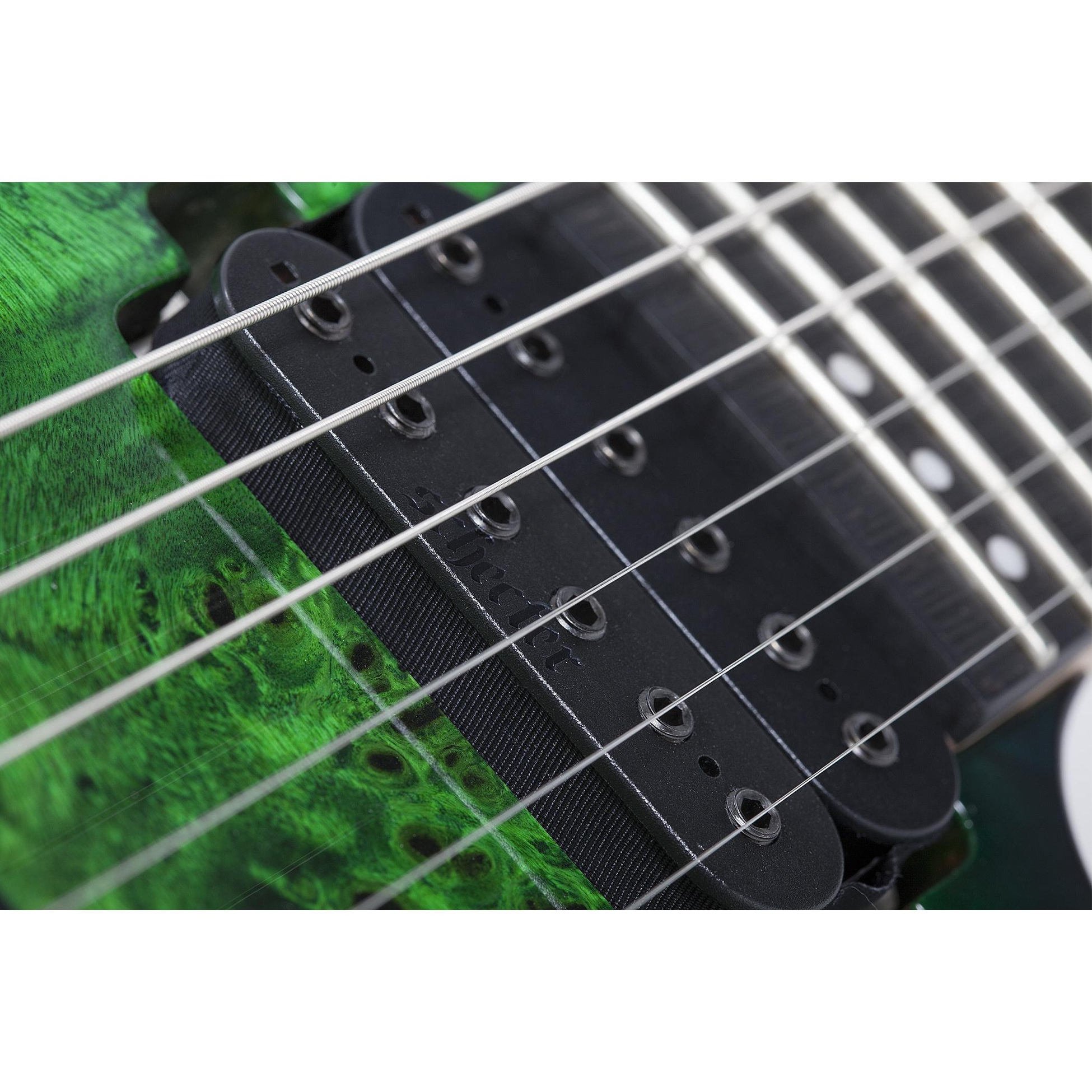 Schecter C-6 Pro FR Elektro Gitar (Aqua Burst)