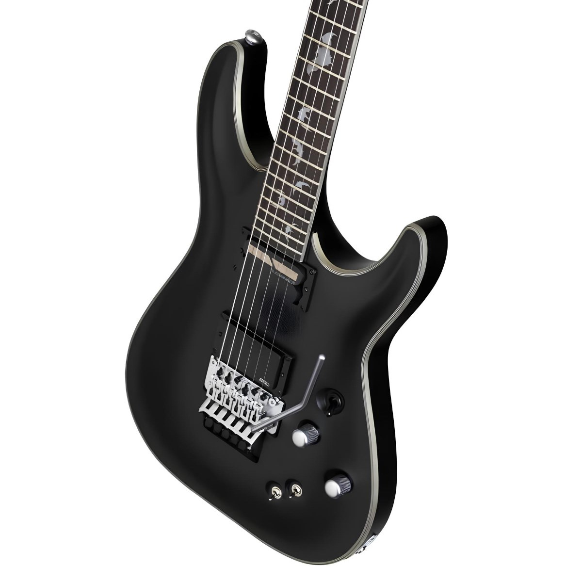 Schecter Damien Platinum 6 FR Elektro Gitar (Satin Black)