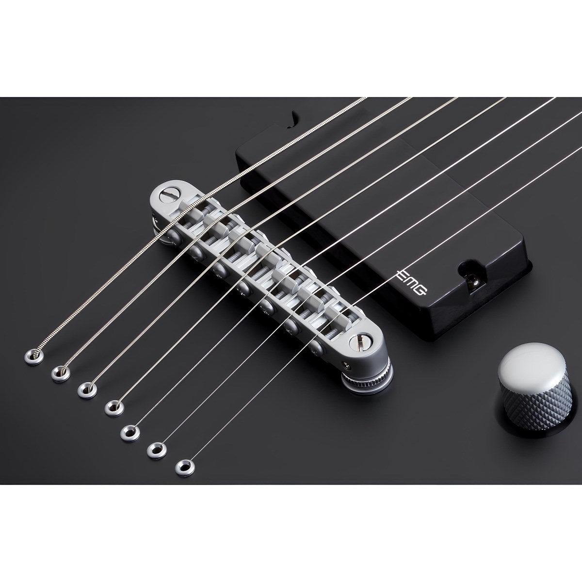 Schecter Damien Platinum-7 Elektro Gitar (Satin Black)