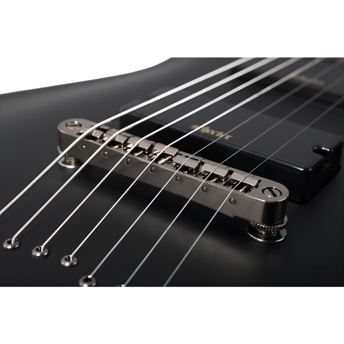 Schecter Demon-7 Elektro Gitar (Aged Black Satin)