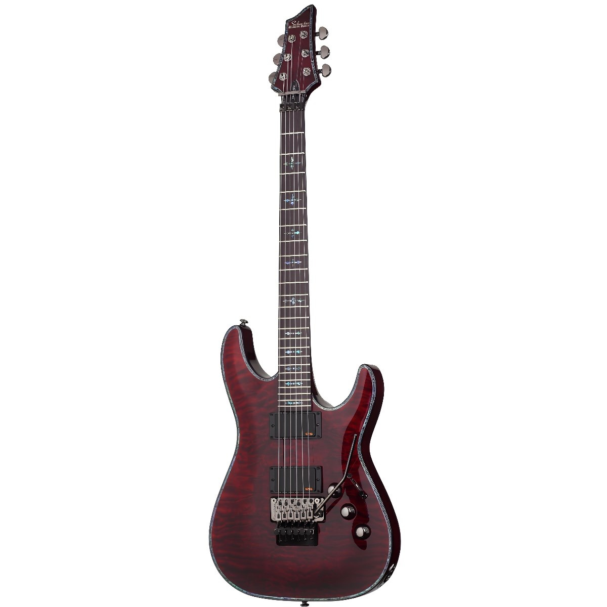 Schecter Hellraiser C-1 FR Elektro Gitar (Cherry Sunburst)