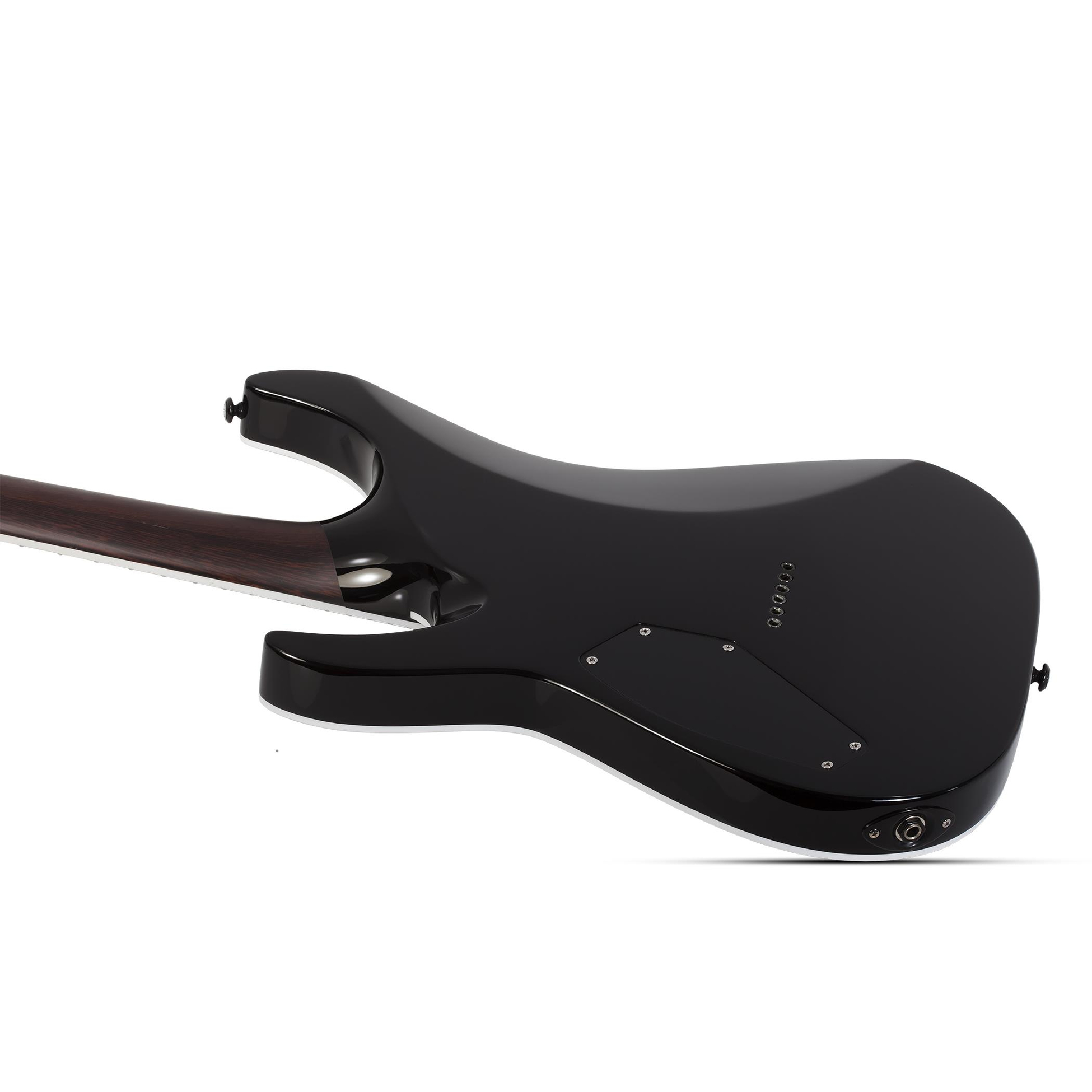 Schecter Reaper-6 Custom Elektro Gitar (Parlak Siyah)