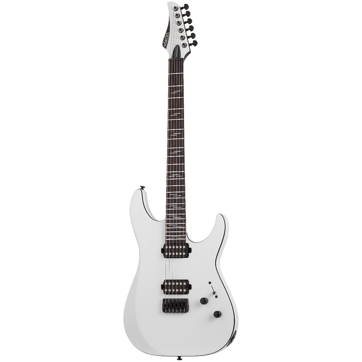 Schecter Reaper-6 Custom Elektro Gitar (Parlak Beyaz)
