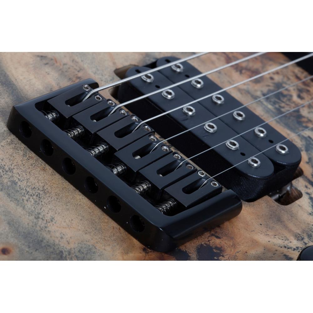 Schecter Reaper-6 Elektro Gitar (Satin Charcoal Burst)