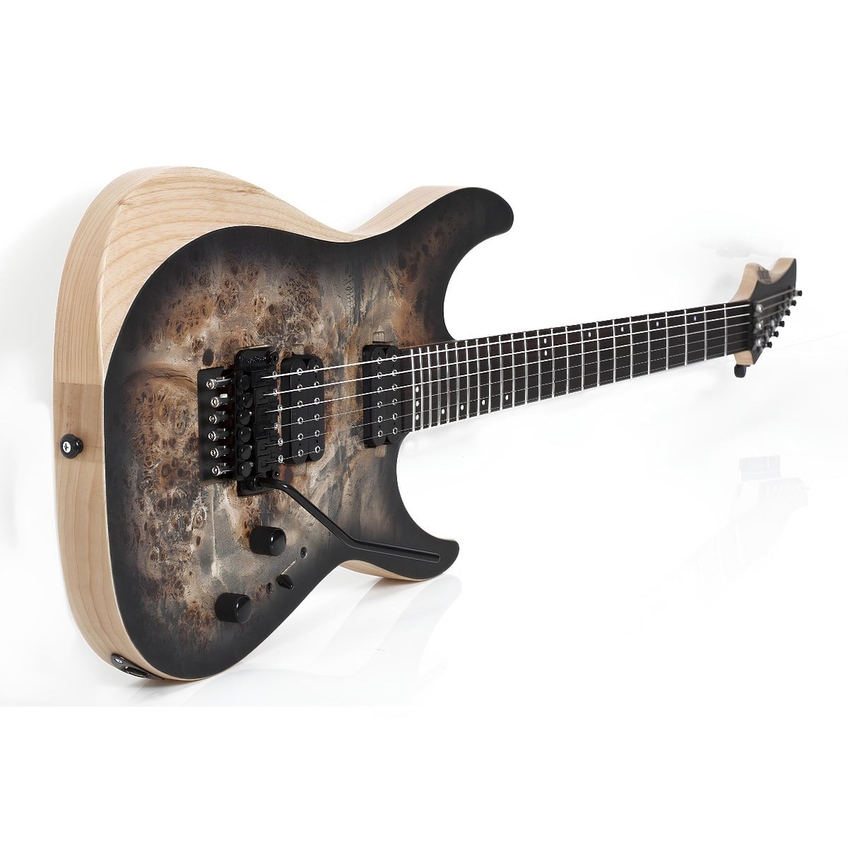 Schecter Reaper-6 FR Elektro Gitar (Satin Charcoal Burst)