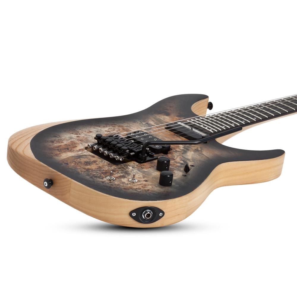 Schecter Reaper-6 FR-S Elektro Gitar (Satin Charcoal Burst)