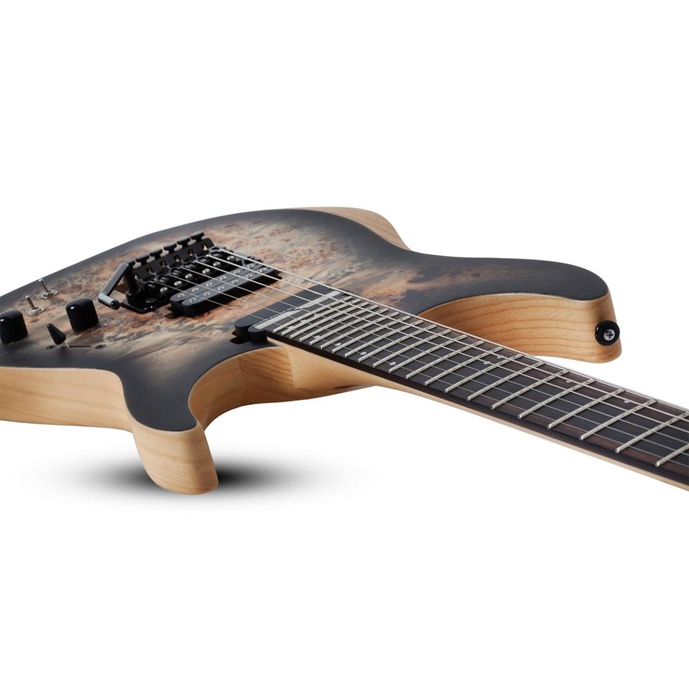 Schecter Reaper-6 FR-S Elektro Gitar (Satin Charcoal Burst)