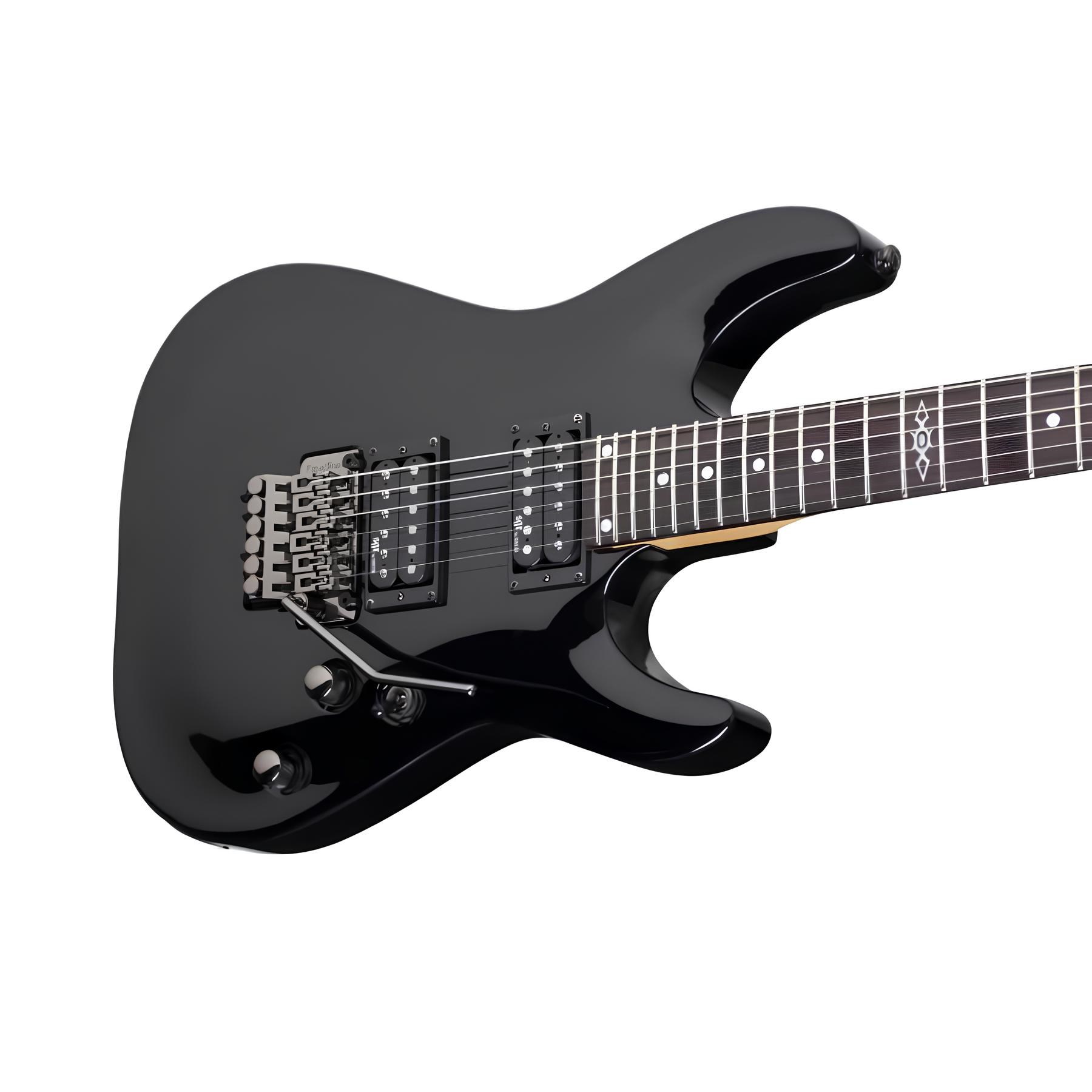 Schecter SGR C-1 FR Elektro Gitar (Gloss Black)
