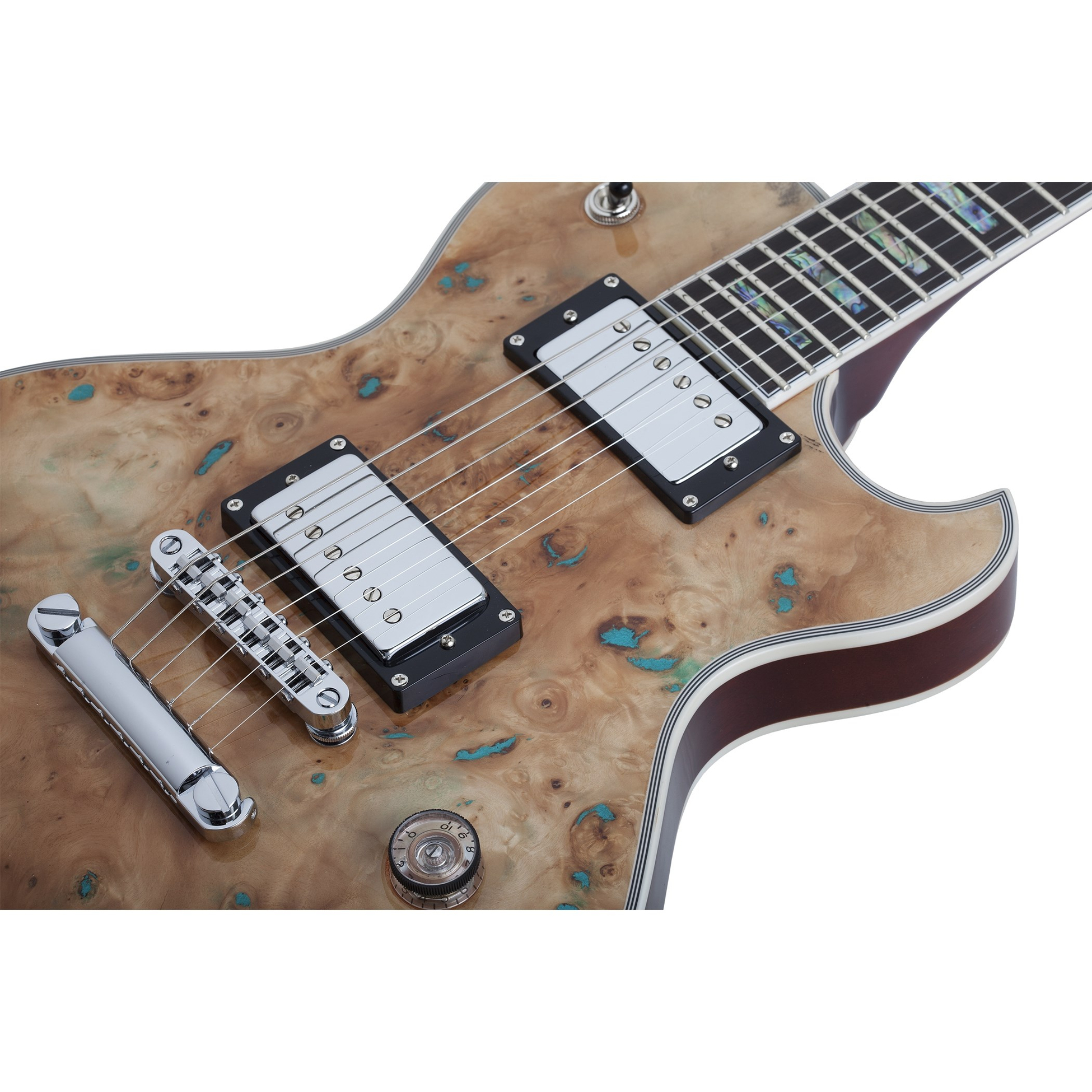Schecter Solo II Custom Elektro Gitar (Gloss Natural)
