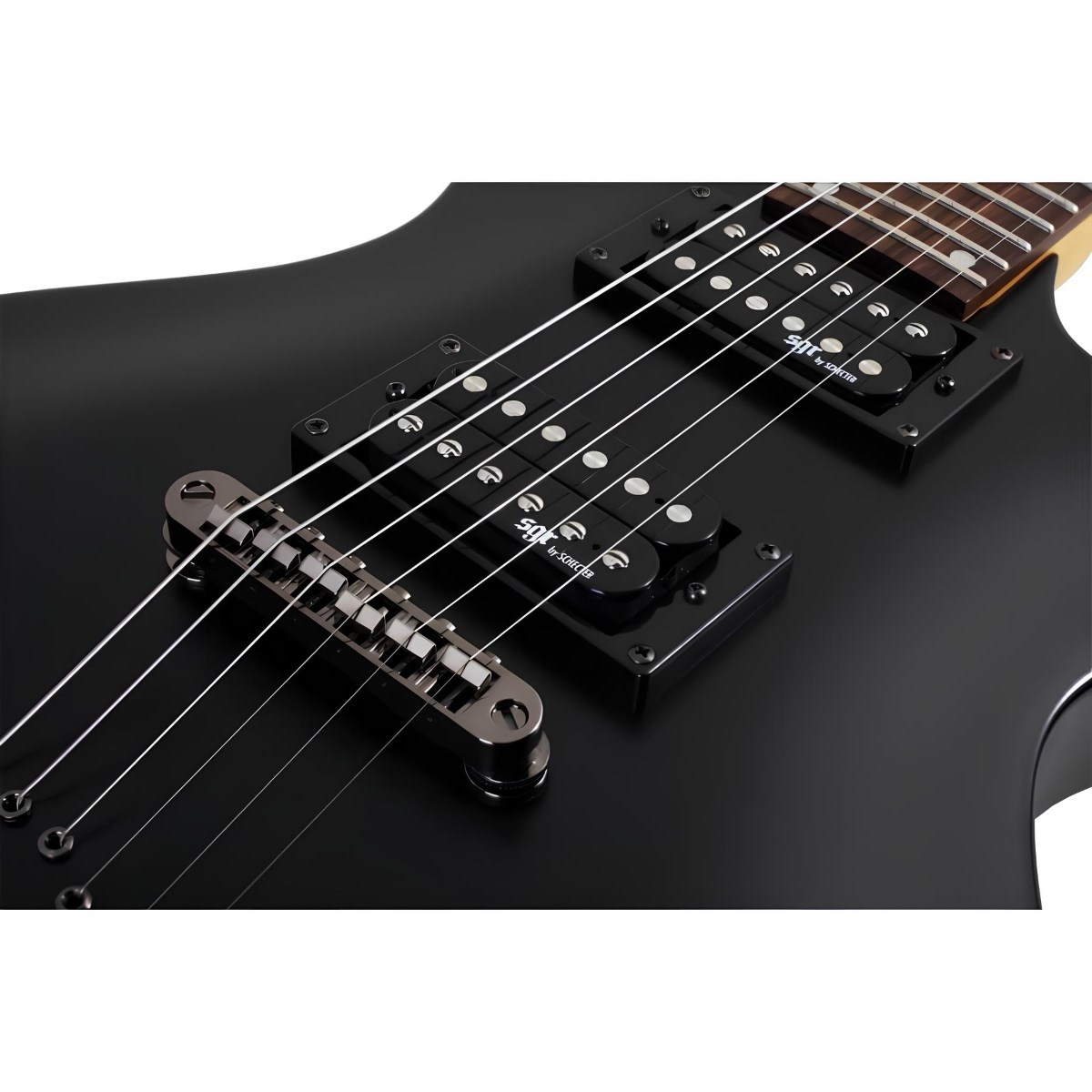 Schecter Solo-II SGR Elektro Gitar (Mat Siyah)