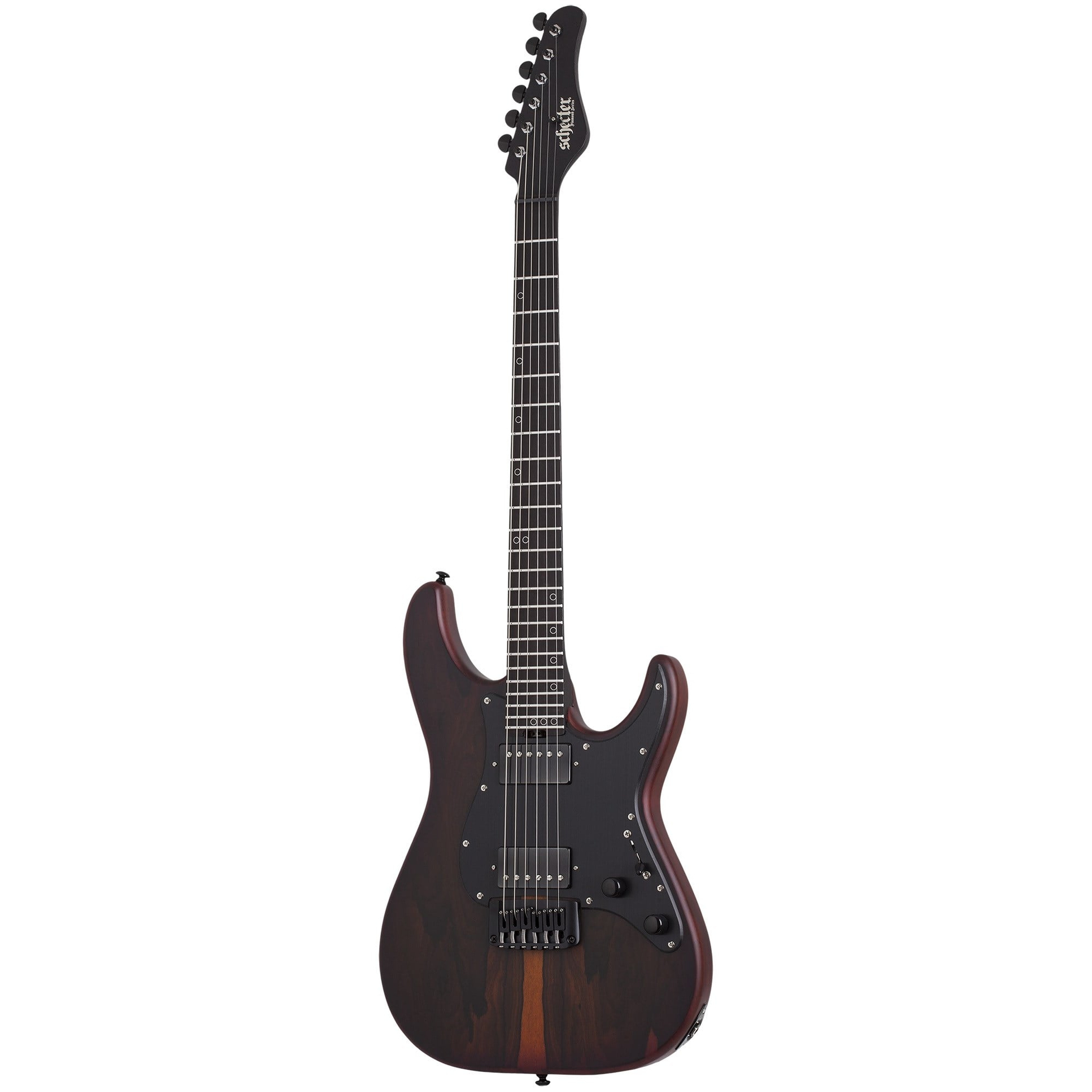 Schecter Sun Valley Super Shredder Exotic HT Ziricote Elektro Gitar (Natural)