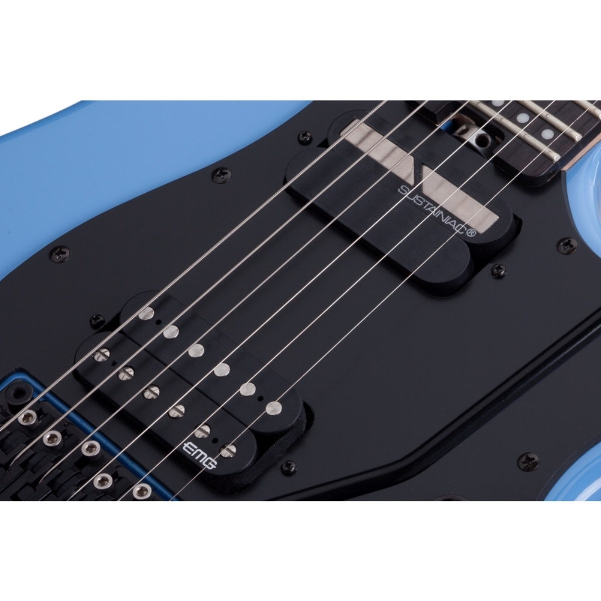 Schecter Sun Valley Super Shredder FR Sustaniac Elektro Gitar (Riviera Blue)