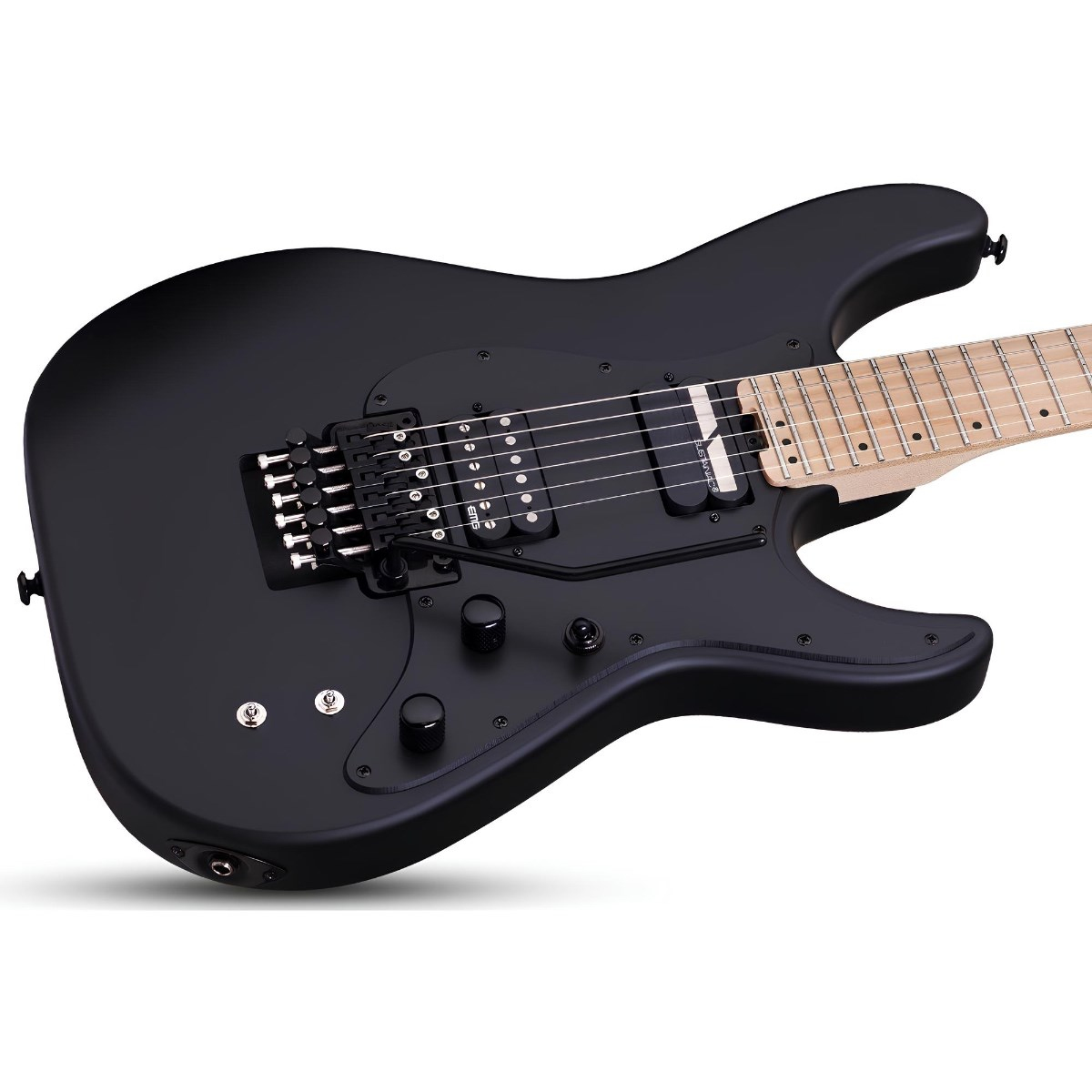 Schecter Sun Valley Super Shredder FR Sustaniac Elektro Gitar (Satin Black)
