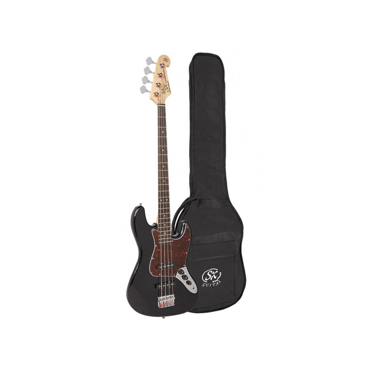 SX BD1-BK 4 Telli Bas Gitar (Siyah)
