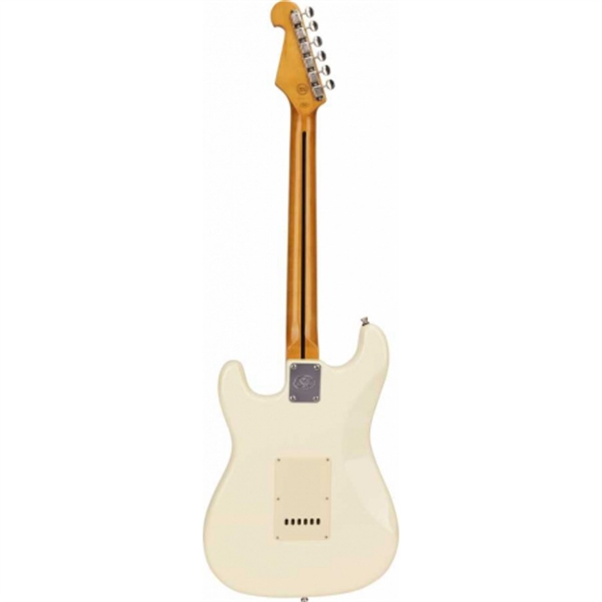 SX Stratocaster Elektro Gitar (Vintage White)