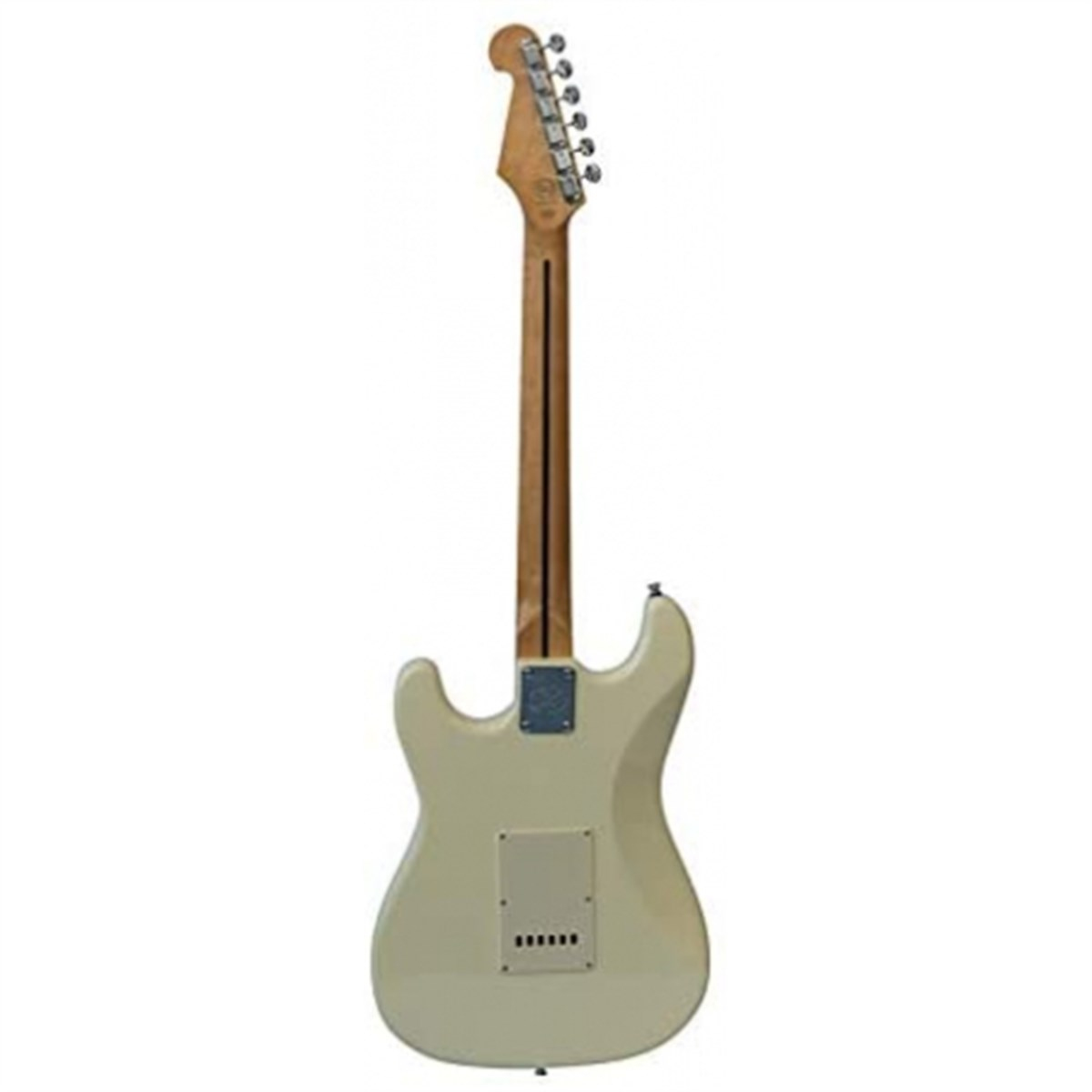 SX Stratocaster Elektro Gitar (Vintage White)
