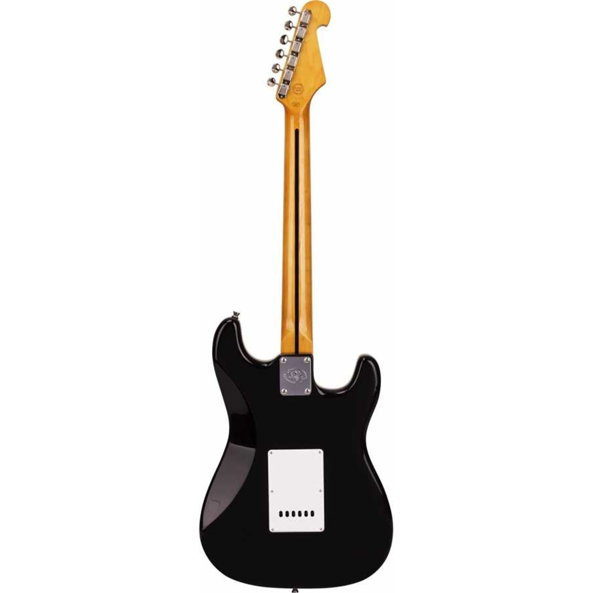 SX Stratocaster Solak Elektro Gitar (Siyah)