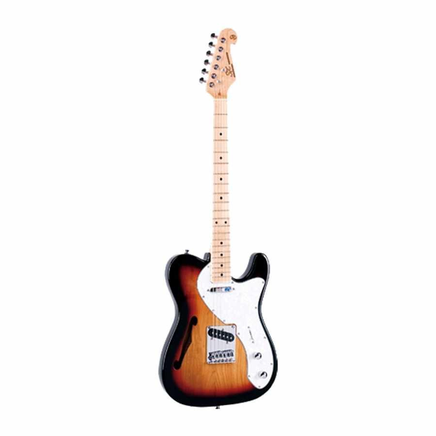 SX Telecaster Elektro Gitar (3-Tone Sunburst)