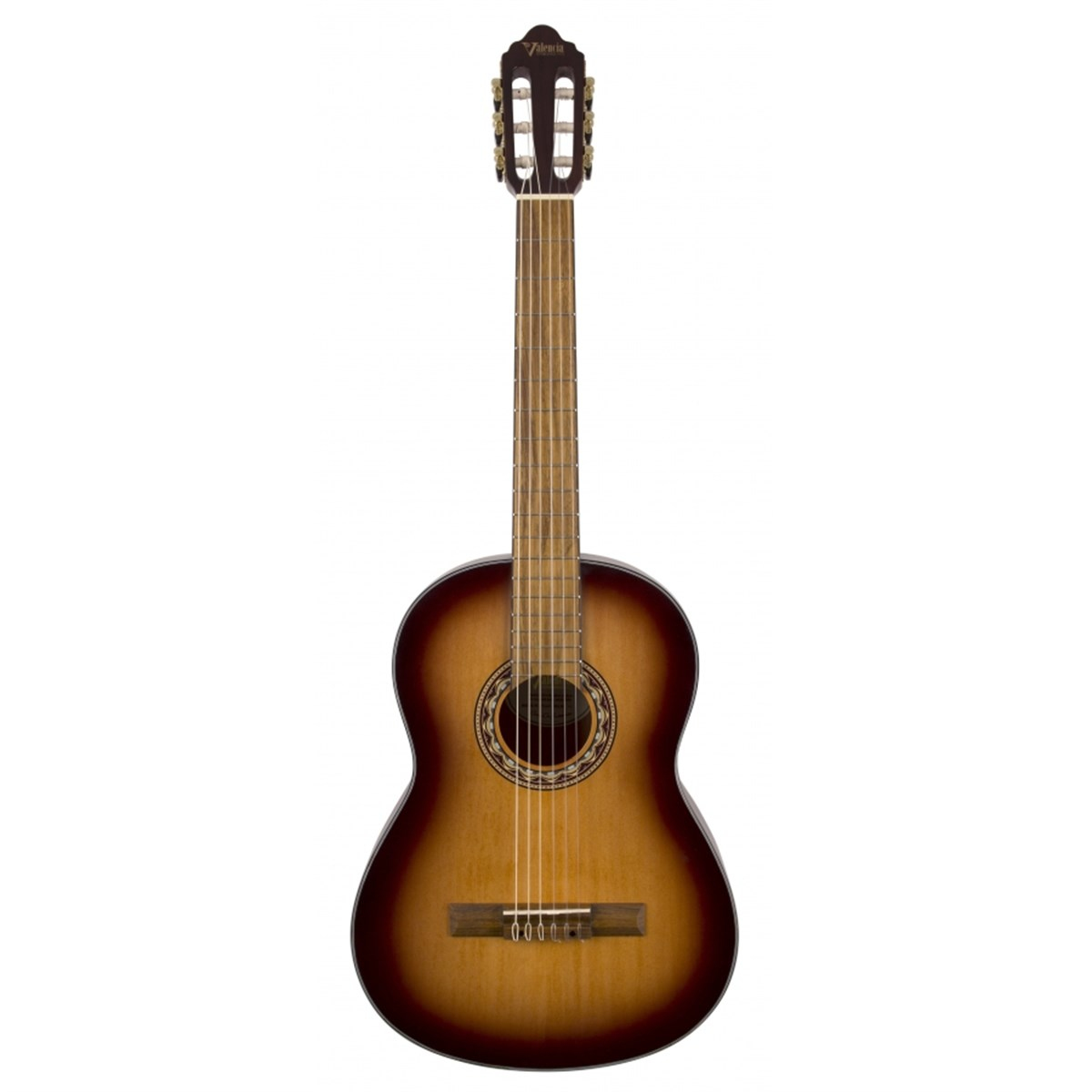 Valencia VC304ASB Antik Sunburst Mat Klasik Gitar (Kılıf+Pena)