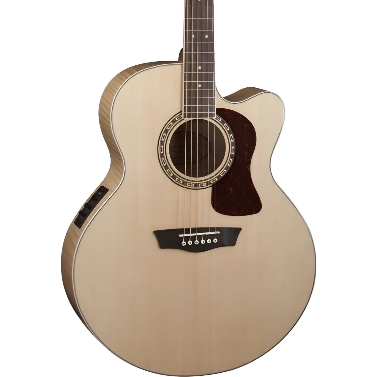 Washburn HJ40SCE Heritage 40 Seris Jumbo Elektro Akustik Gitar