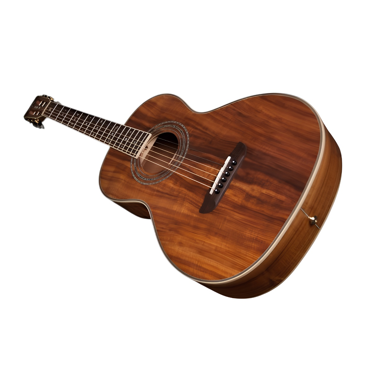Washburn WP55NS Parlor P55 Koa Akustik Gitar
