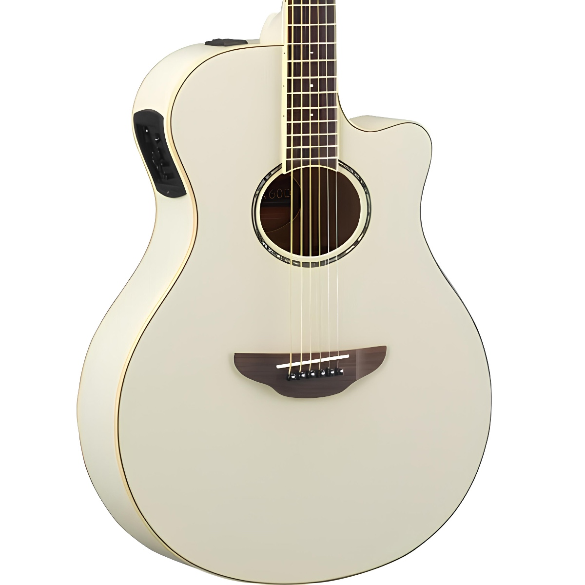 Yamaha APX600 Elektro Akustik Gitar (Vintage White)