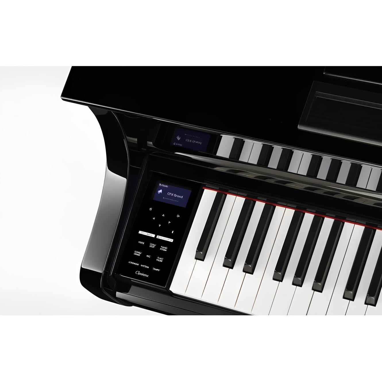Yamaha Clavinova CLP875PE Dijital Piyano (Parlak Siyah)