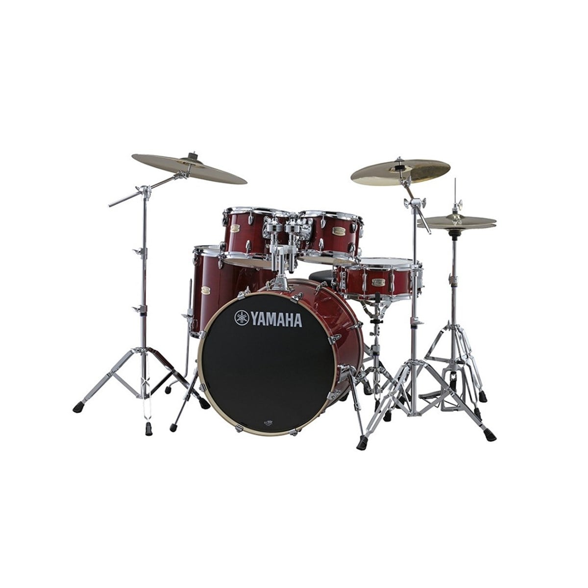 Yamaha Stage Custom Birch 5-Parça Akustik Davul Seti (Cranberry Red)