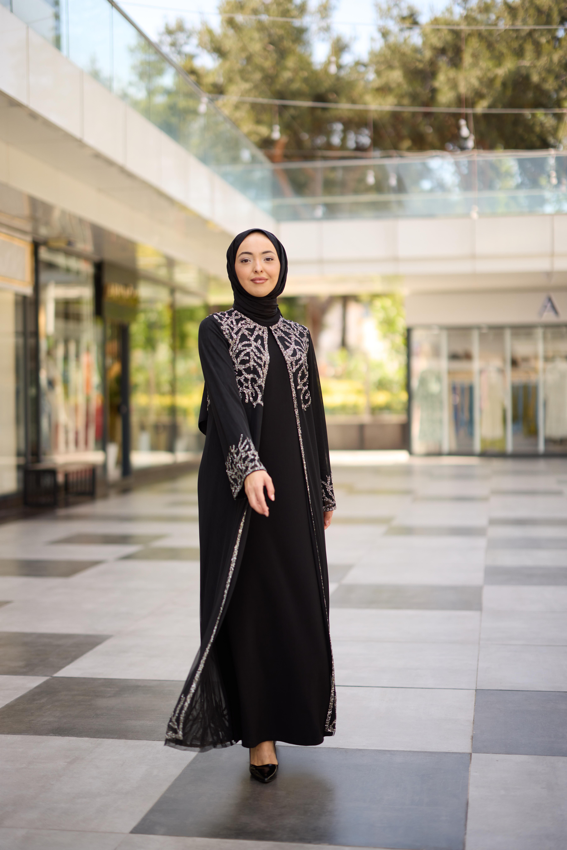 Alıce Abaya Siyah
