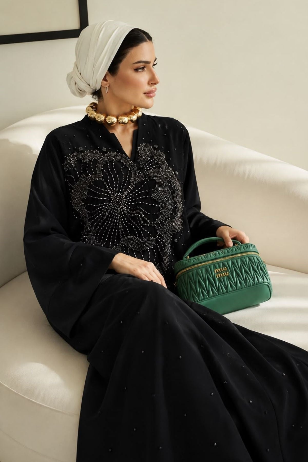 Siyah Asalet Abaya
