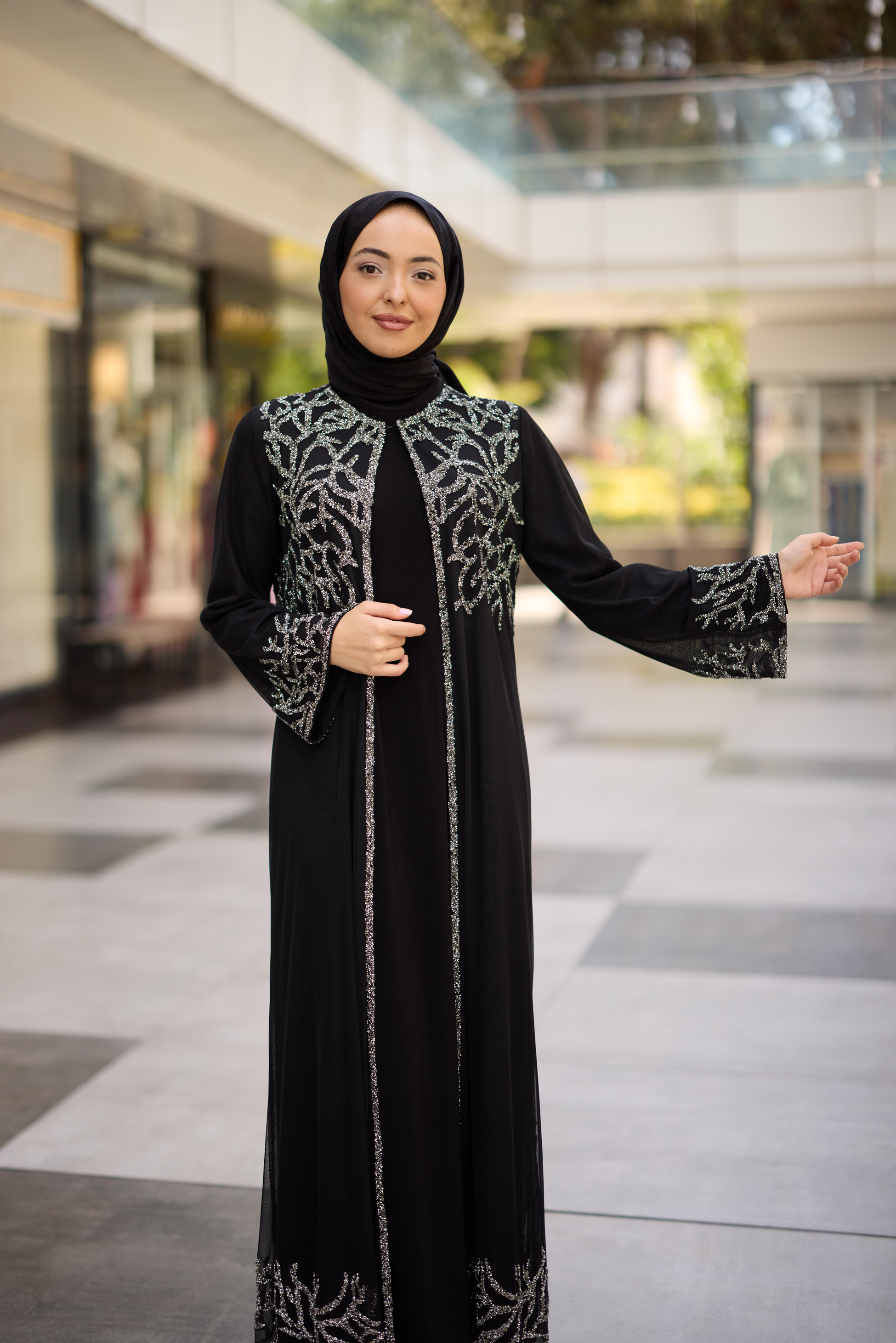 Alıce Abaya Siyah