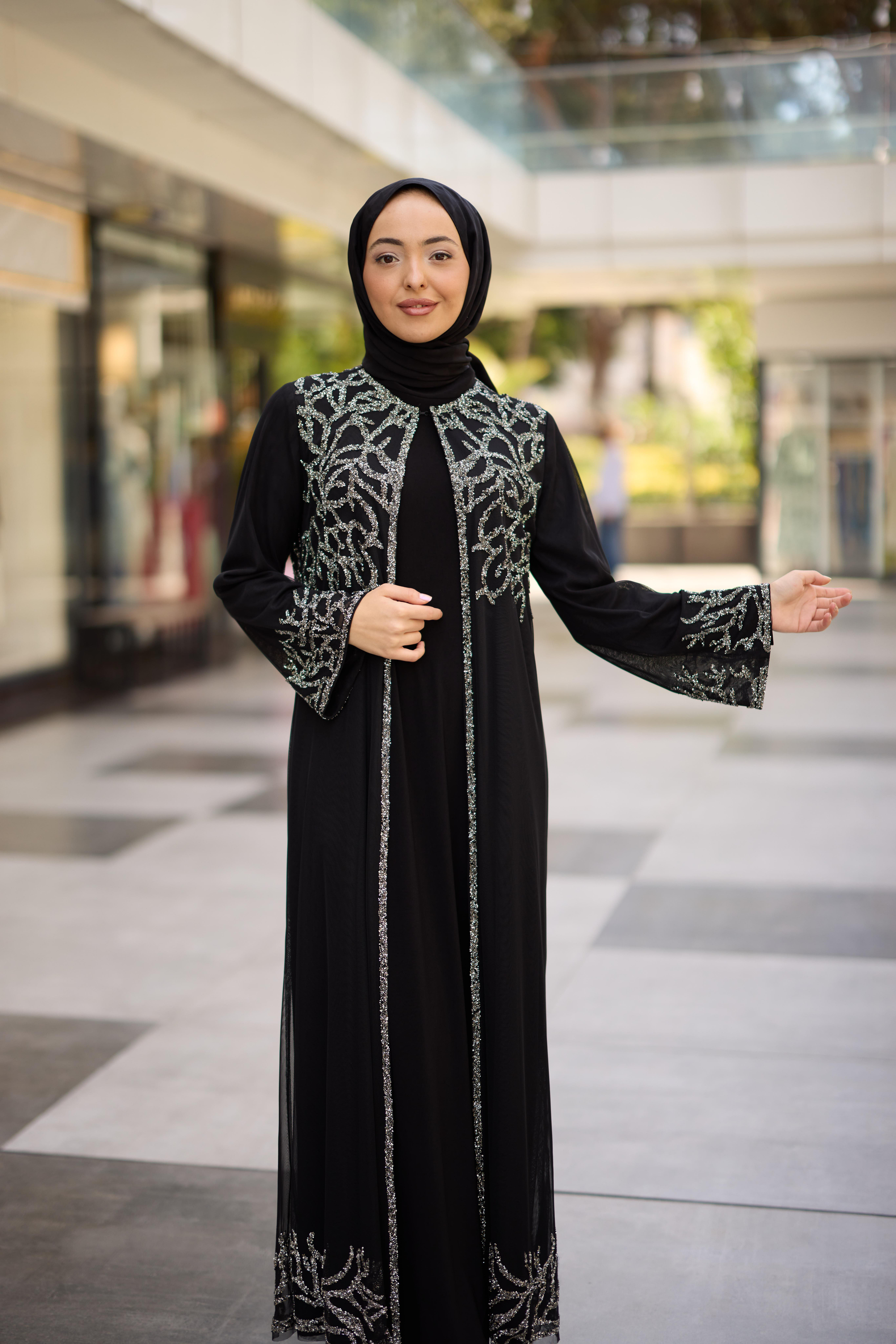 Alıce Abaya Siyah
