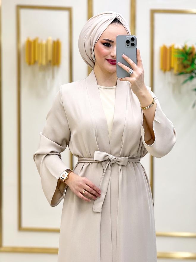 BEJ ABAYA TAKIM İÇLİKLİ