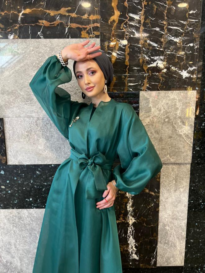 DALYA ABAYA İÇ ELBİSELİ