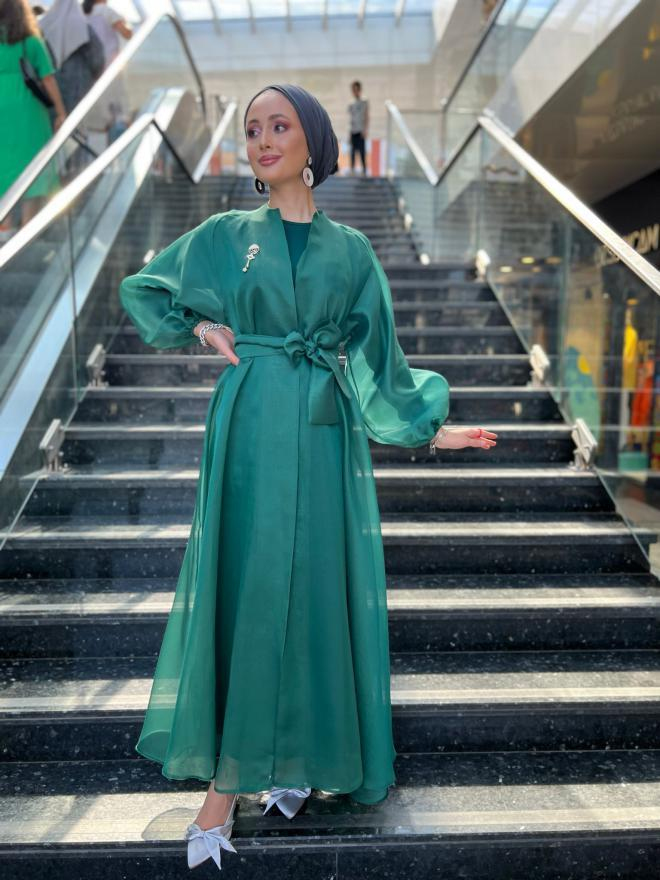 DALYA ABAYA İÇ ELBİSELİ