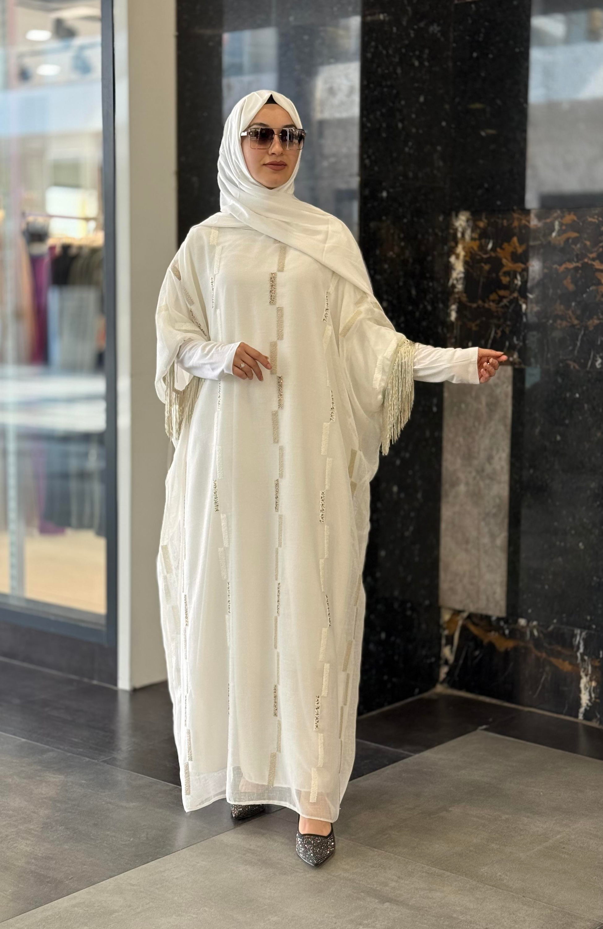 DAMLA ELBİSE KREM