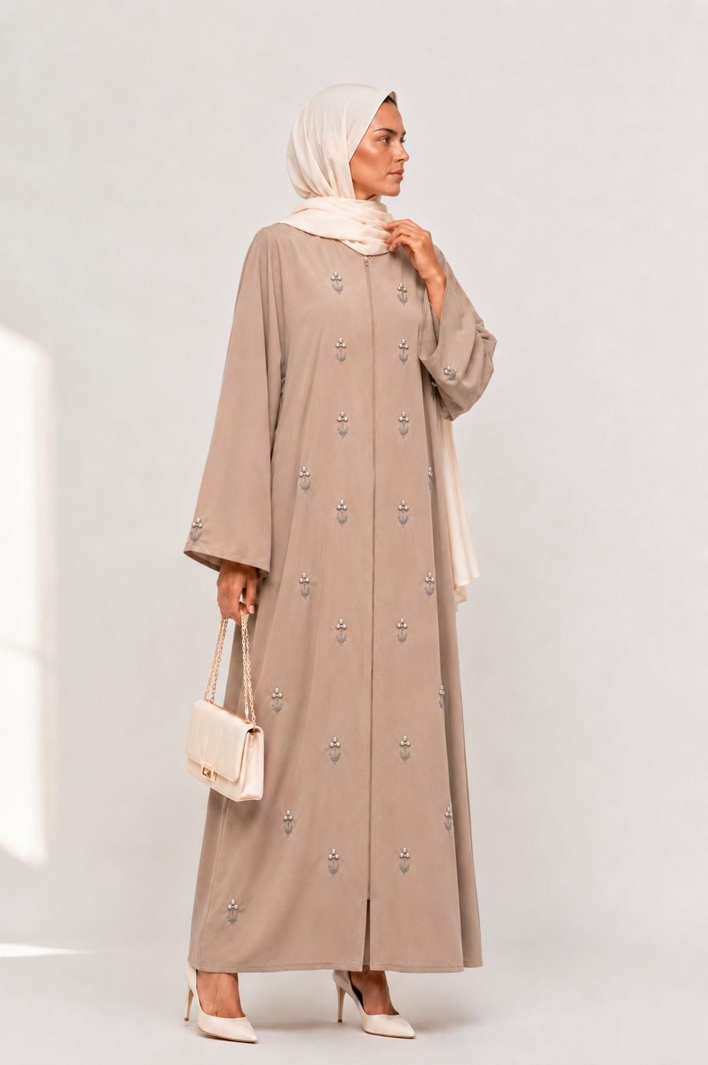 Dubai İpeği Abaya