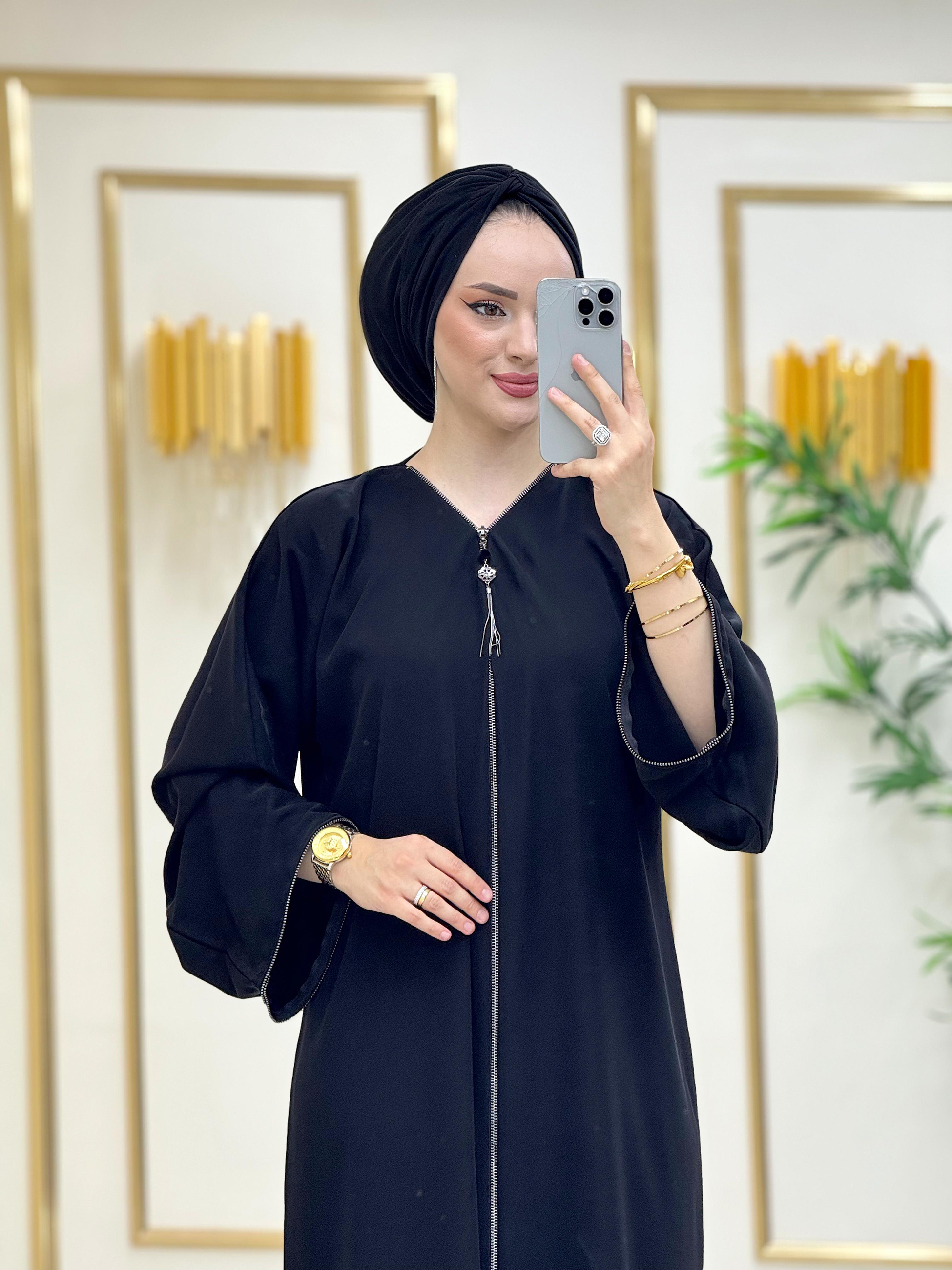 Elçim Abaya Siyah