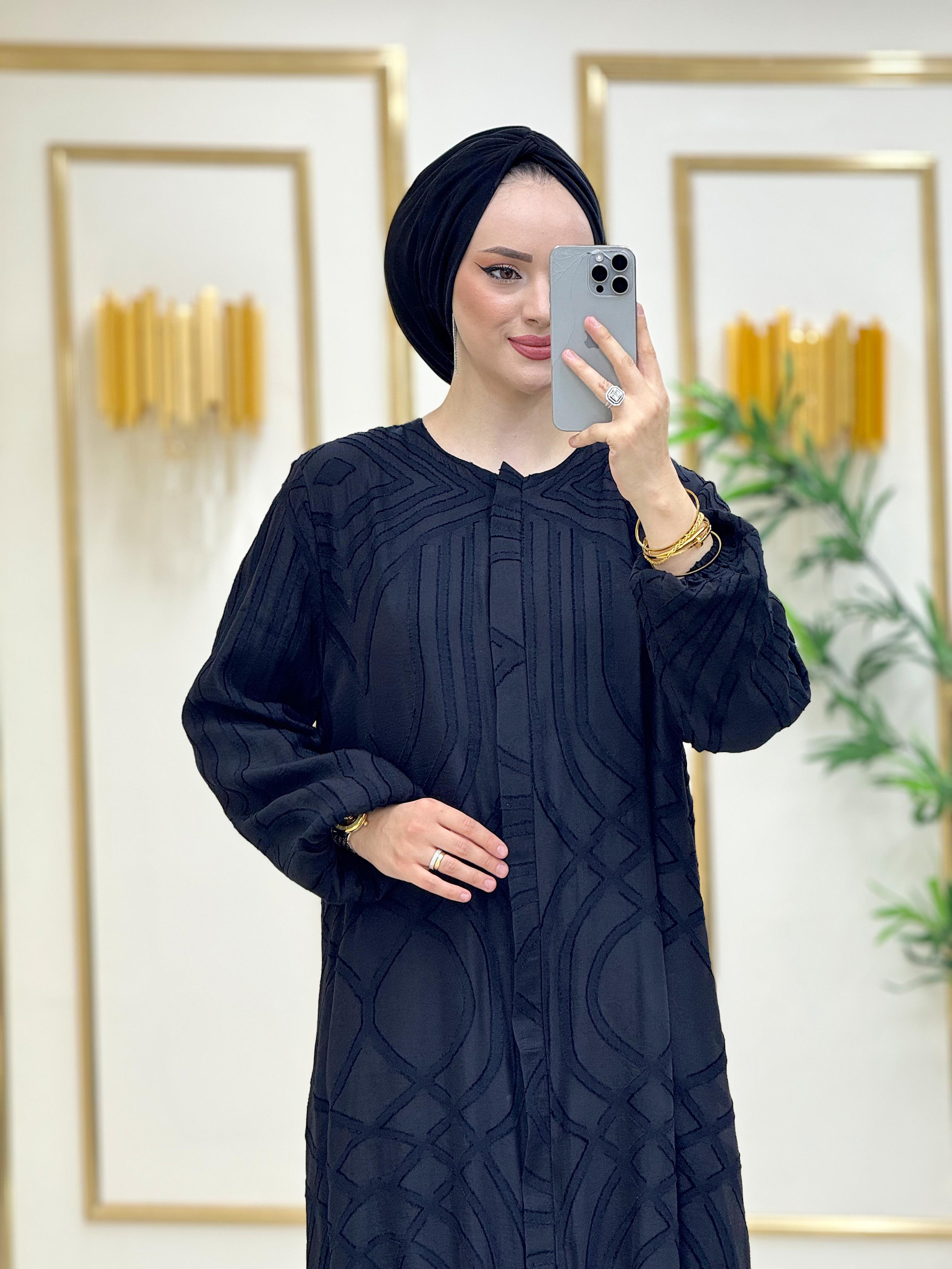 Helen Abaya Siyah