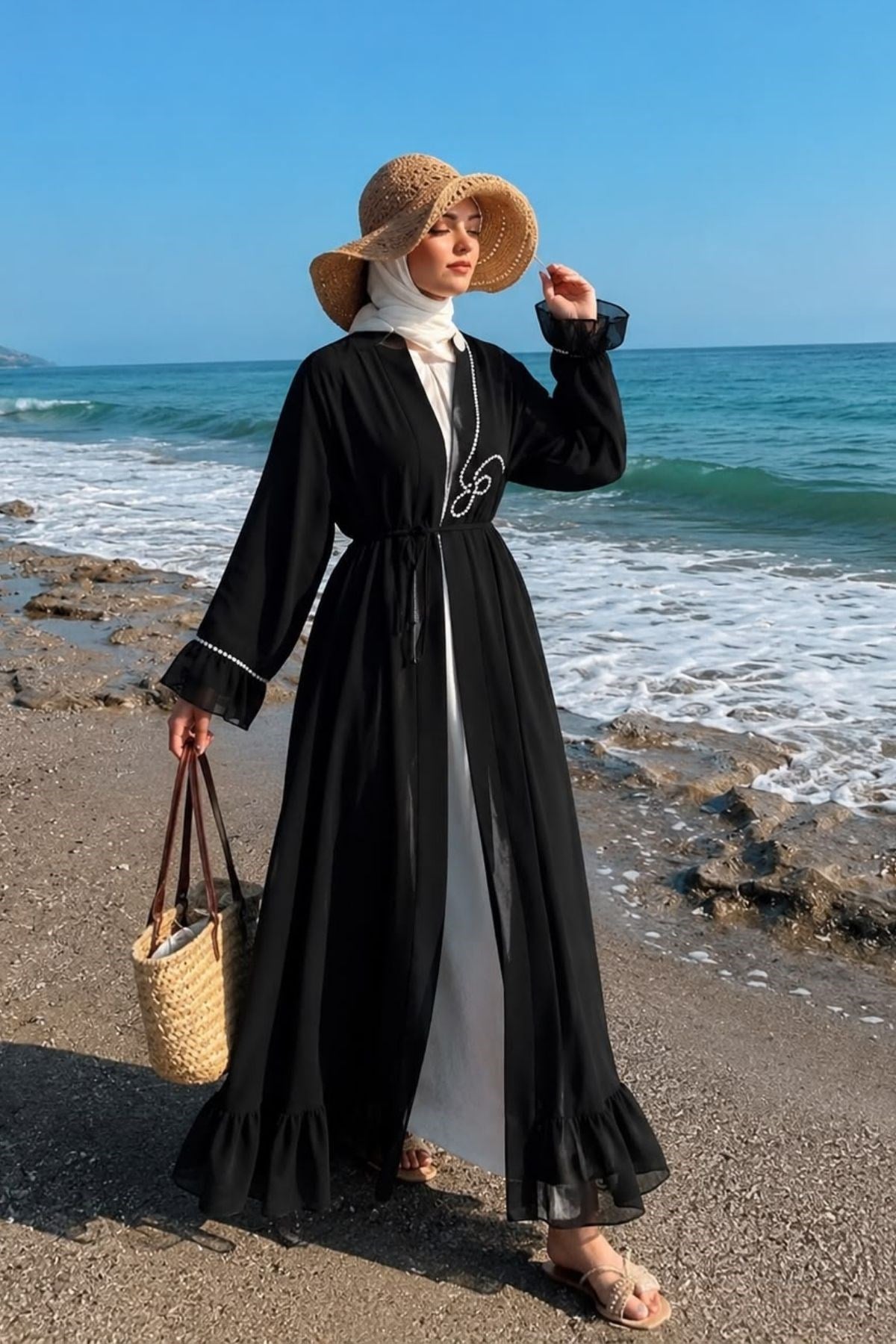 İnci Yolu Abaya