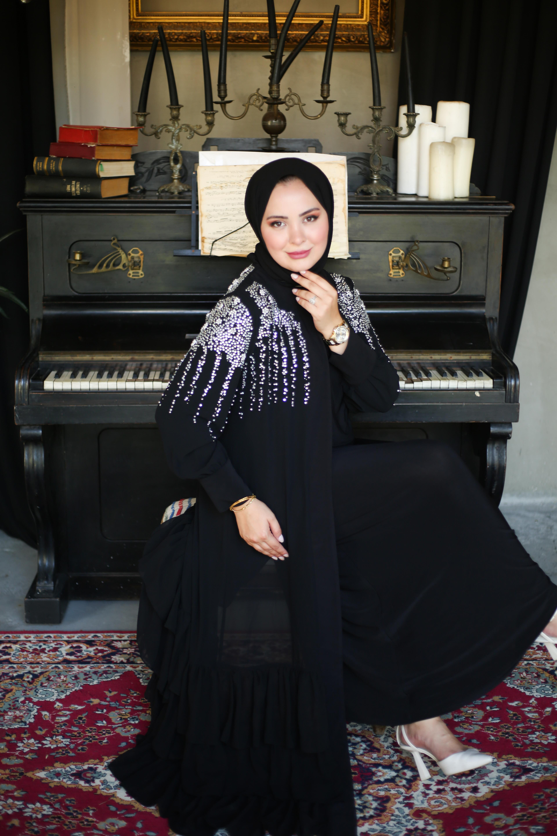 Meysa Elbise Siyah